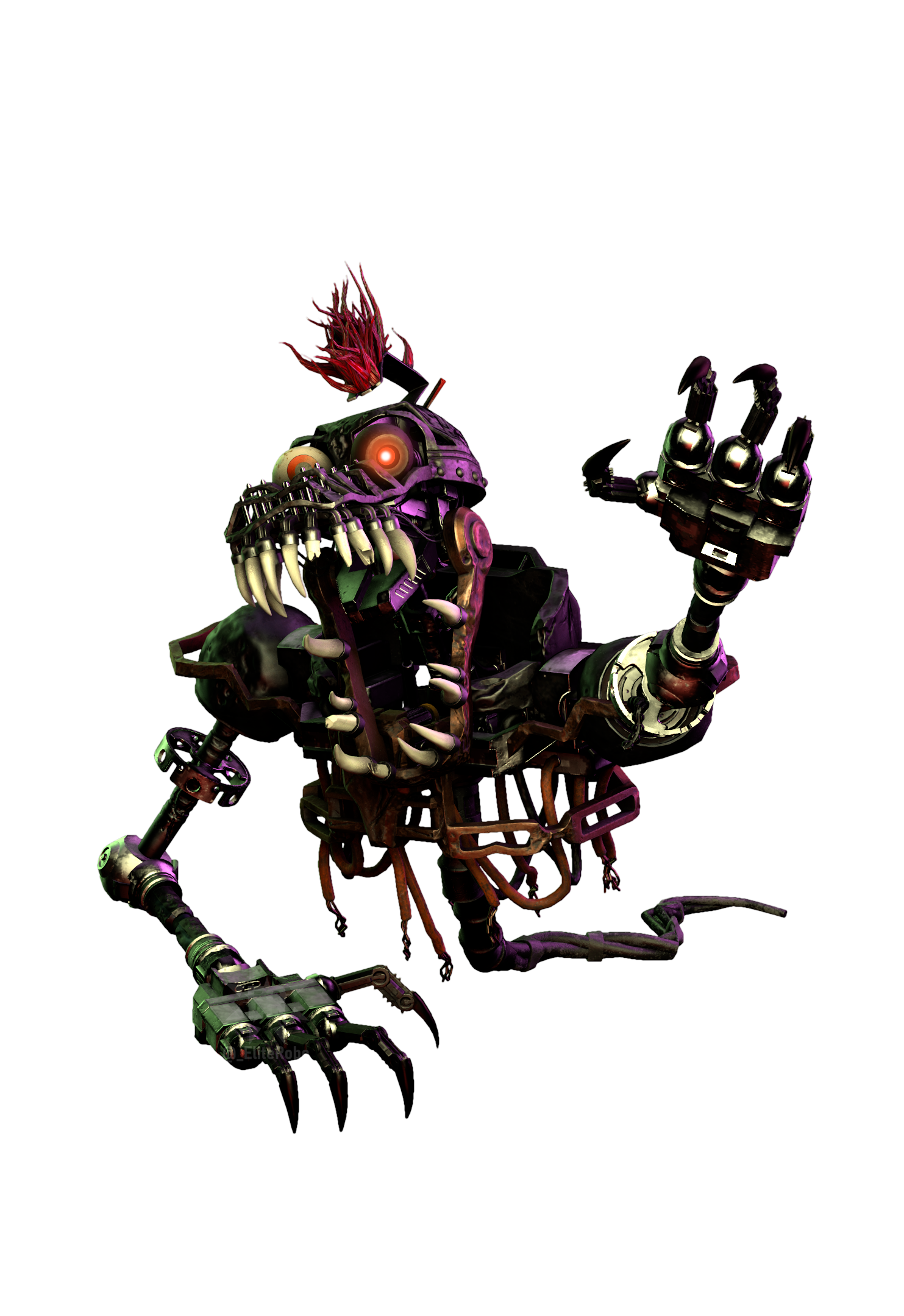 FNAF: Security Breach  Ruin Monty - 3D model by Xoffly (@Xoffly) [d06a9fc]