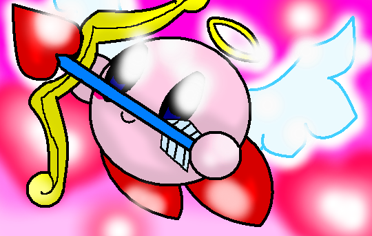 Cupid Kirby - Valentines Day