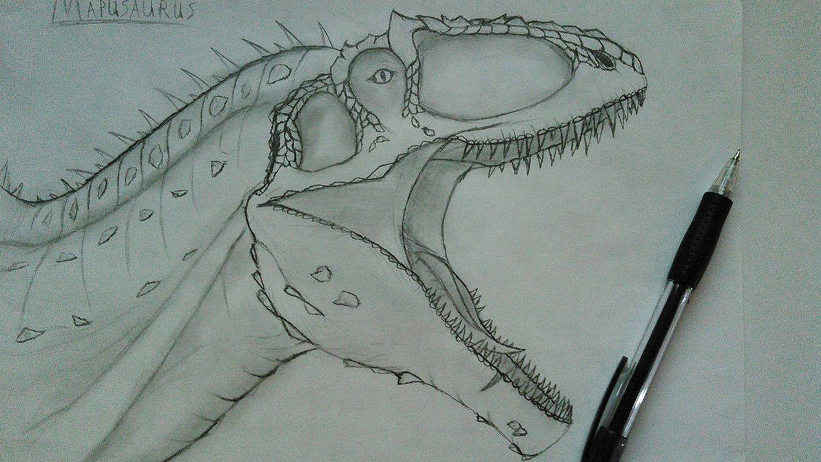 Mapusaurus - Head by SilverSol595 on DeviantArt