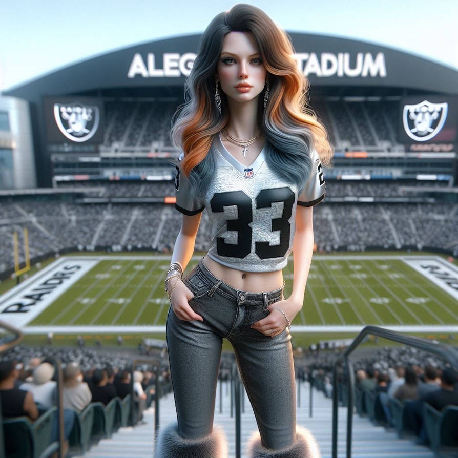 Women of the NFL - LA Raiders by Cynda91 on DeviantArt
