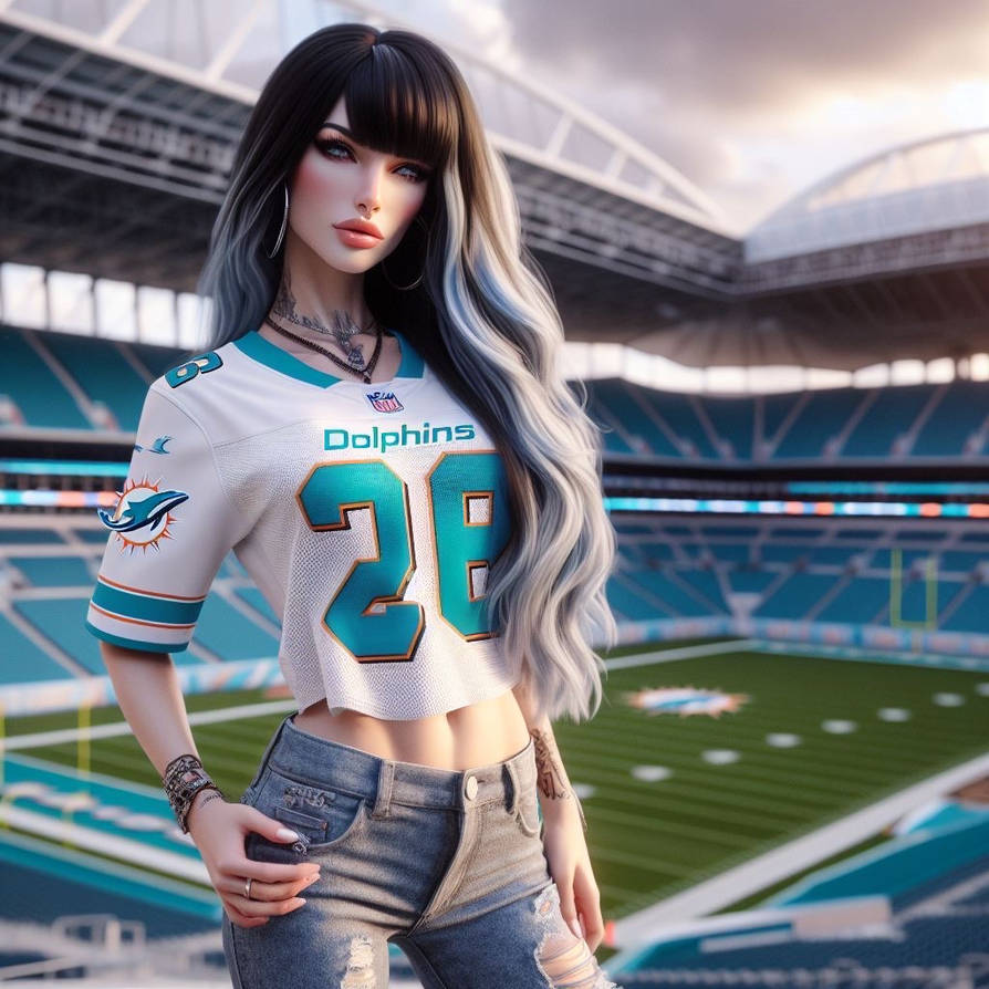 Women of the NFL - Miami Dolphins by Cynda91 on DeviantArt