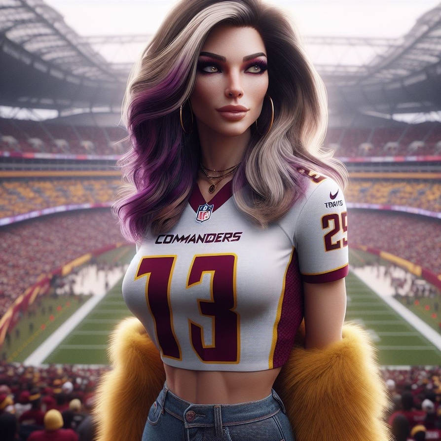 Women of the NFL - Washington Commanders by EmoMistress91 on DeviantArt