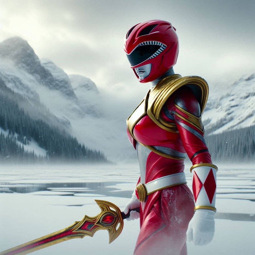 Red Ranger ready by EmoMistress91 on DeviantArt