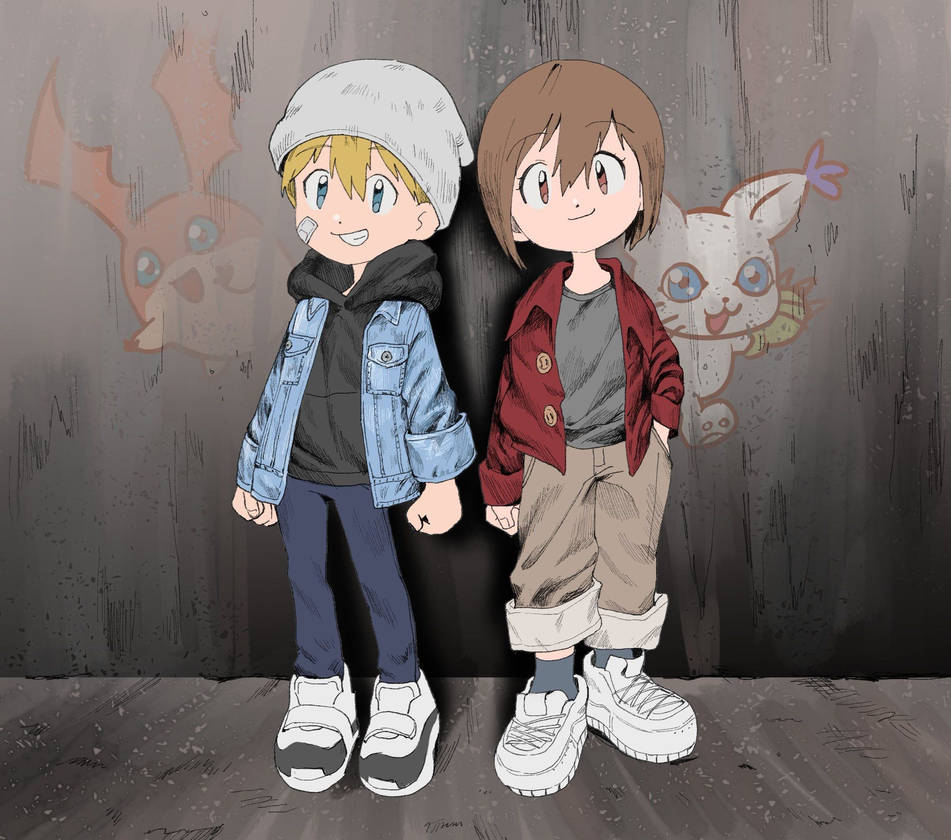 Takari - Digimon Adventure Tri: Saikai by HikariCaelum on DeviantArt