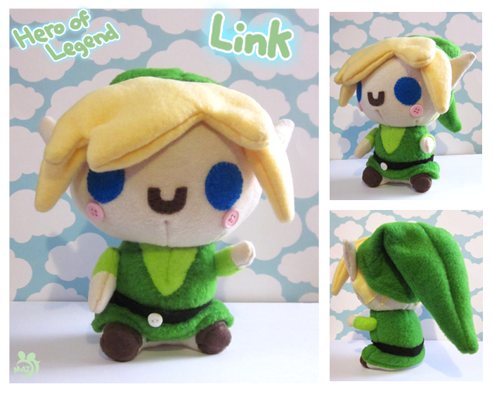 Legend of Zelda Link Plushie by Mazzlebee on DeviantArt