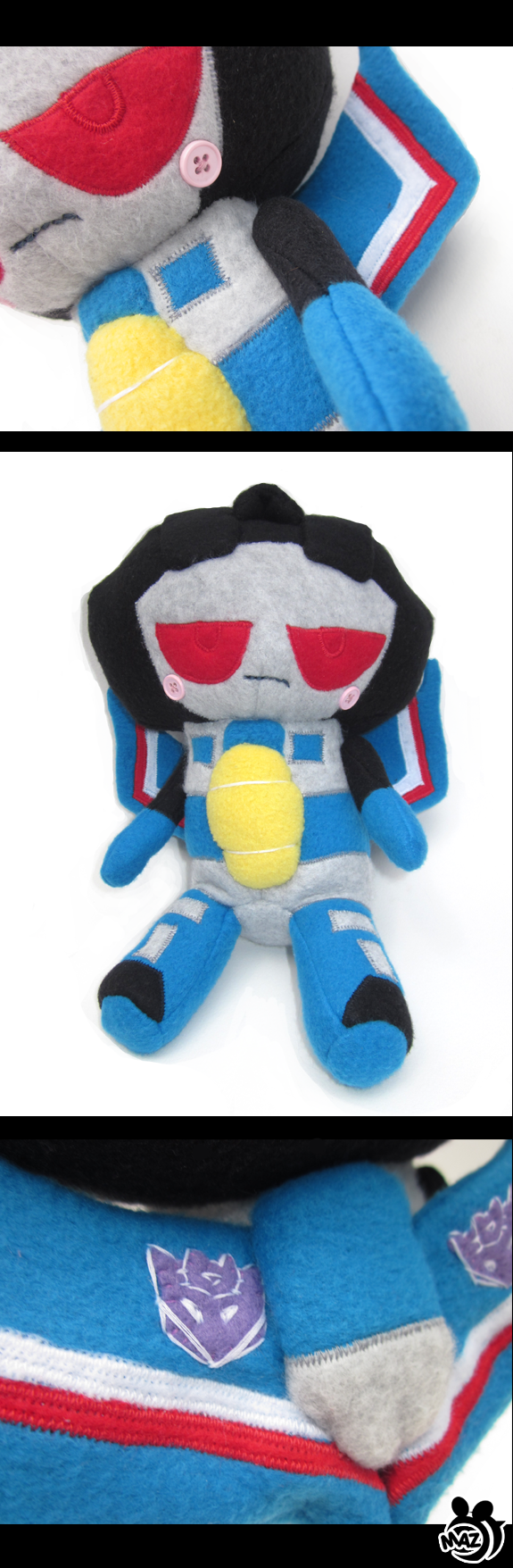 Seeker Plush: G1Thundercracker