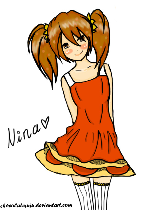 Nina OC GIFT Colour for Silver-moon123