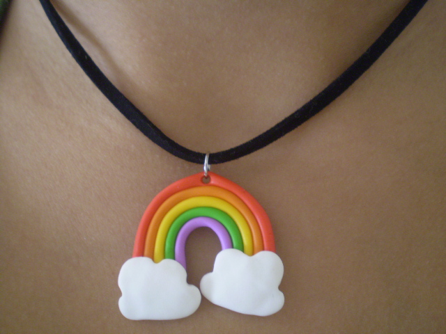 Rainbow necklace