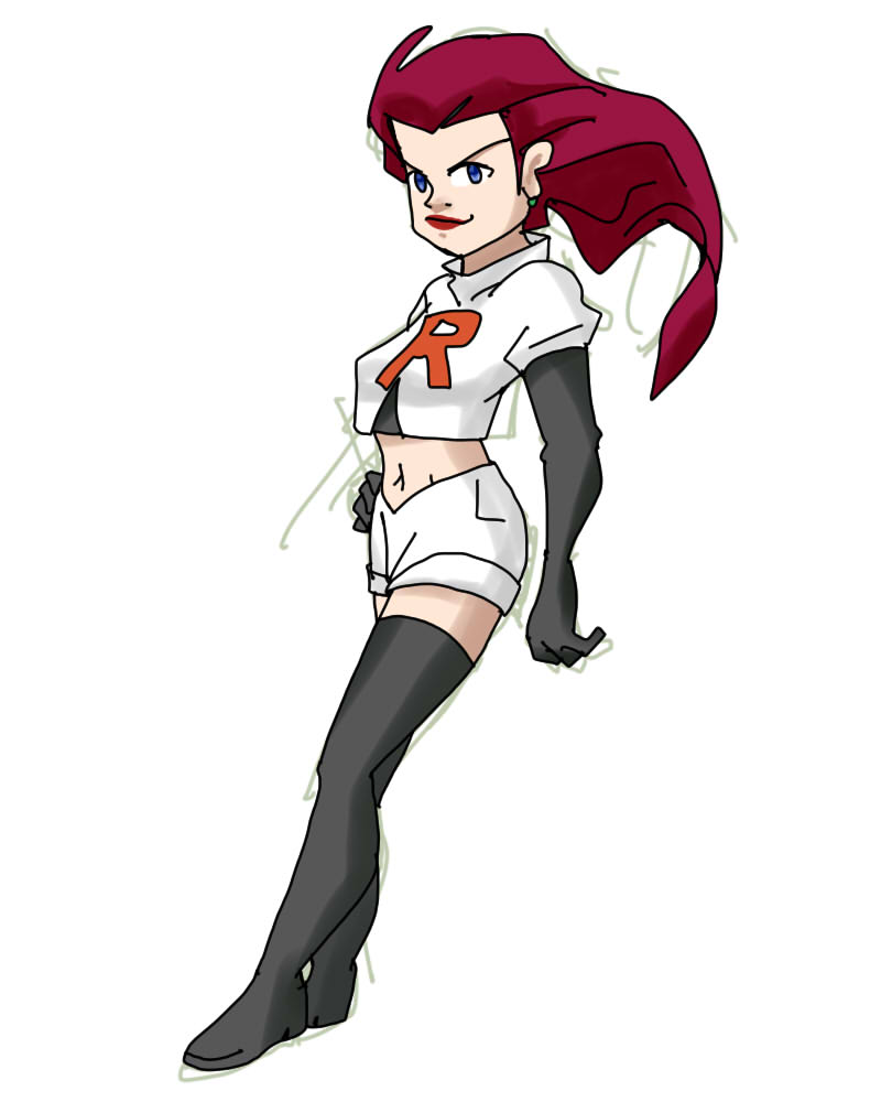 Jessie Rocket team by elconejero1975 on DeviantArt