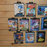 Sonic cartridge collection for Sega Megadrive