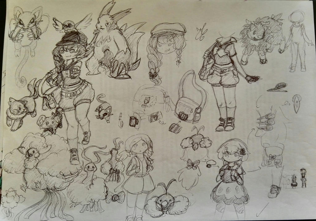 Pokemon design 2 by Coline25 on DeviantArt