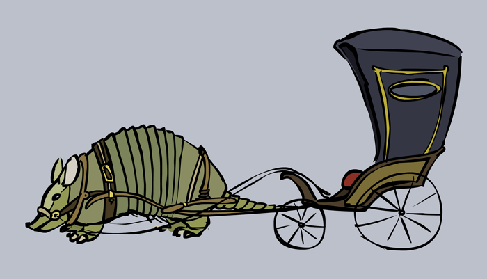 Armadillo Carriage