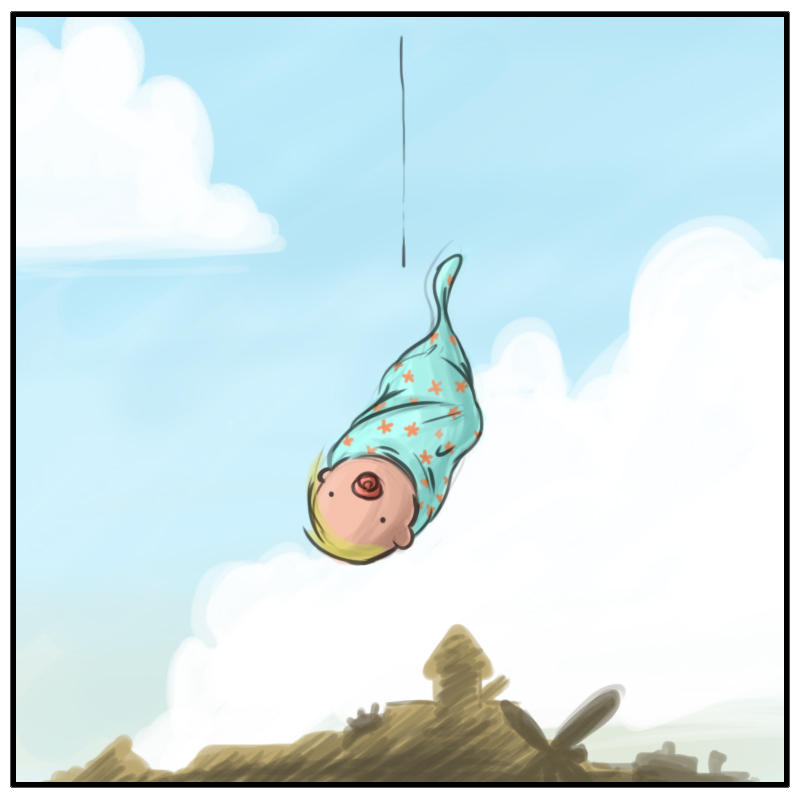 Fallen Baby Animation Falling of the Baby by FancyFerret on DeviantArt