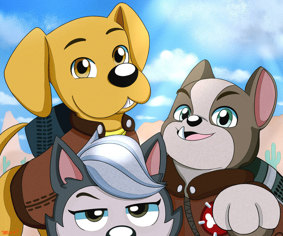 Paw Patrol - Ruff Ruff Pack by trc001 on DeviantArt