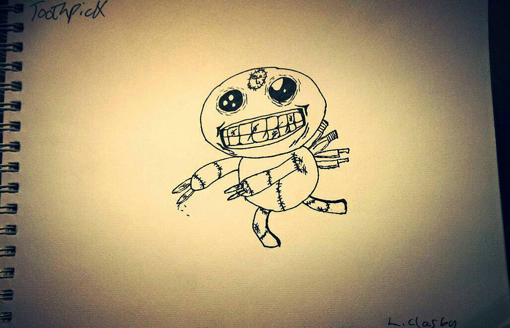 toothpick man by tawnytrash on DeviantArt