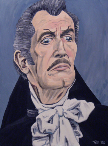 Vincent Price painting