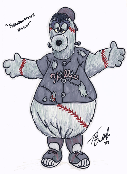 Phillie Phanatic - Concept Art