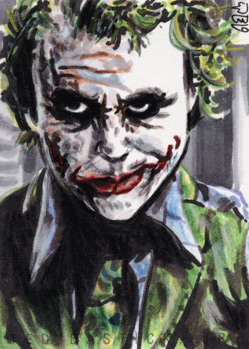 Joker sketch card