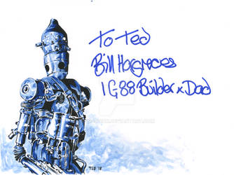 IG-88 - signed by Bill Hargreaves