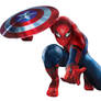 Captain America: Civil War - Promo Art - Spiderman