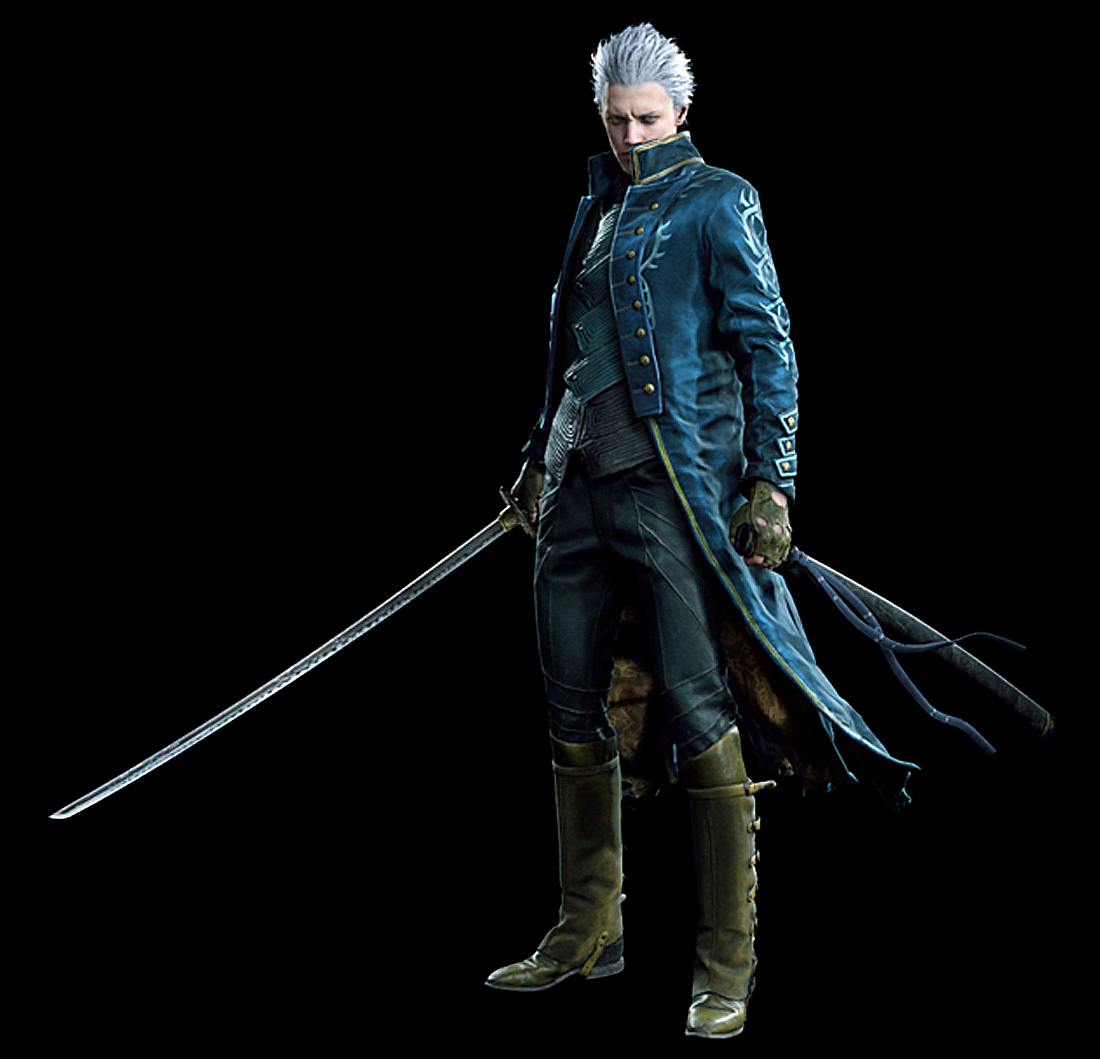Vergil from devil may cry 5