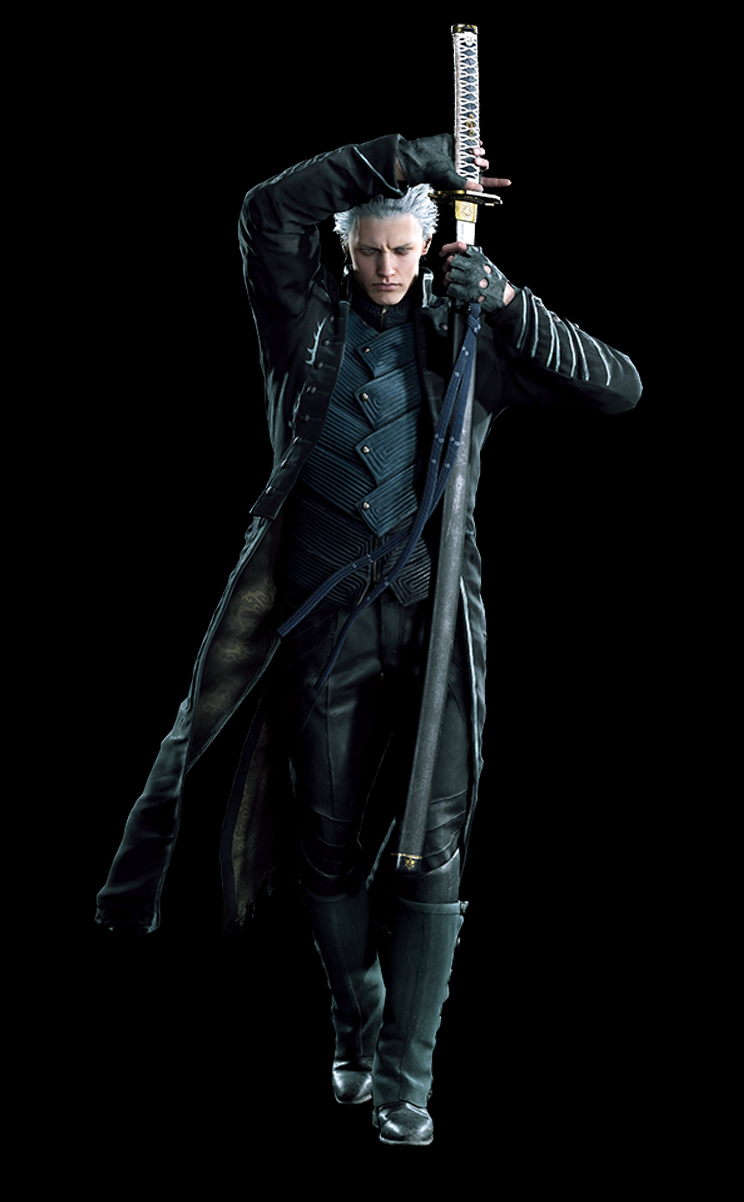 Vergil from devil may cry 5