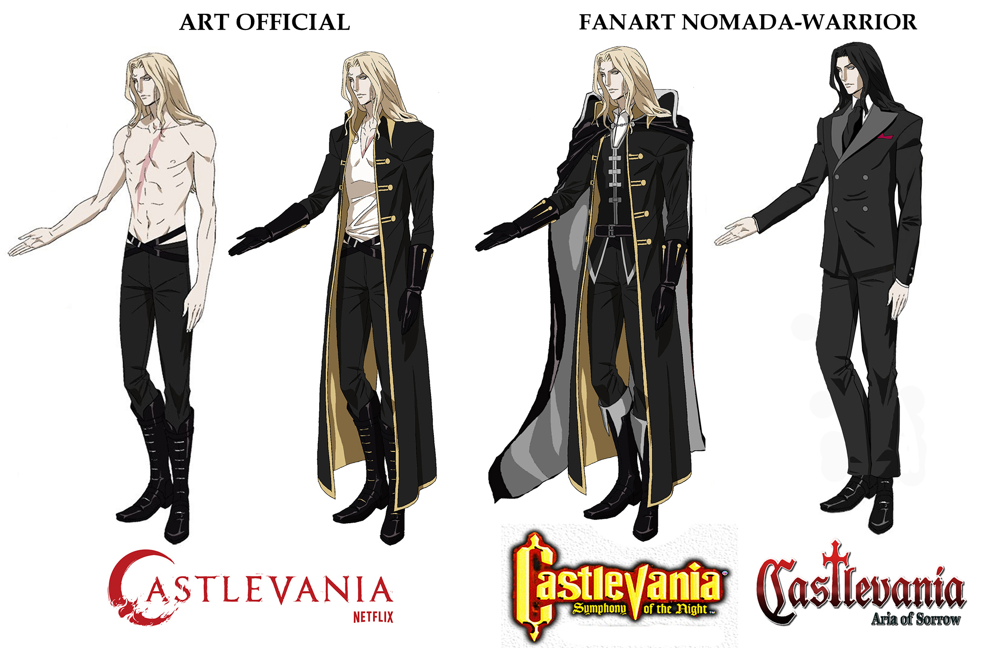 Alucard / Netflix Castlevania Fanart by Nomada-Warrior on DeviantArt