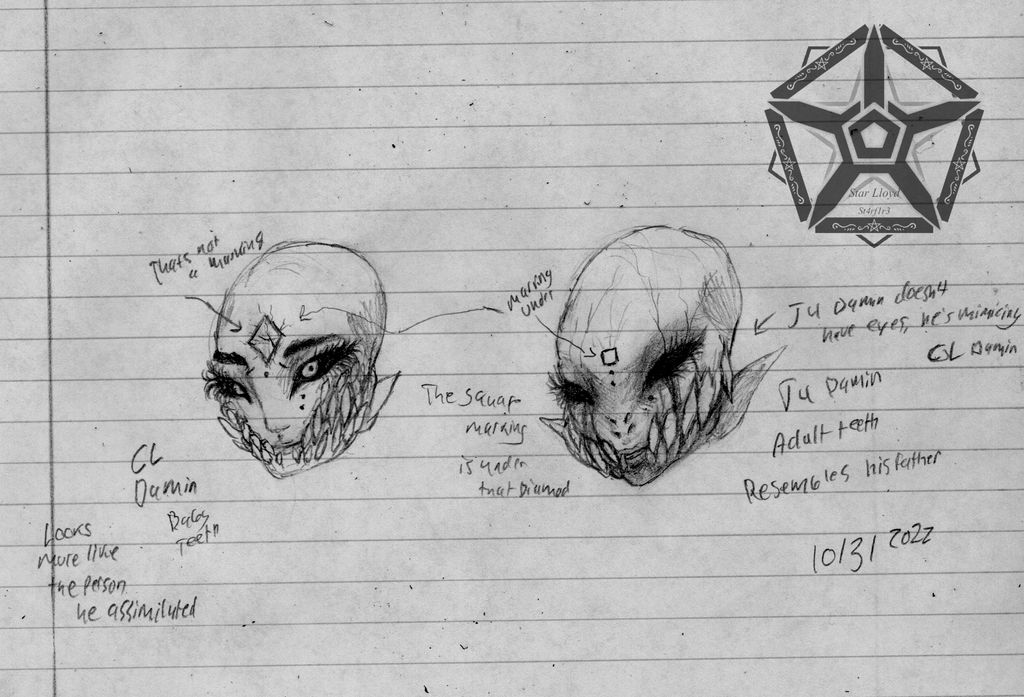 Notes on my two Damin's teeth and other things. by St4f1r3 on DeviantArt