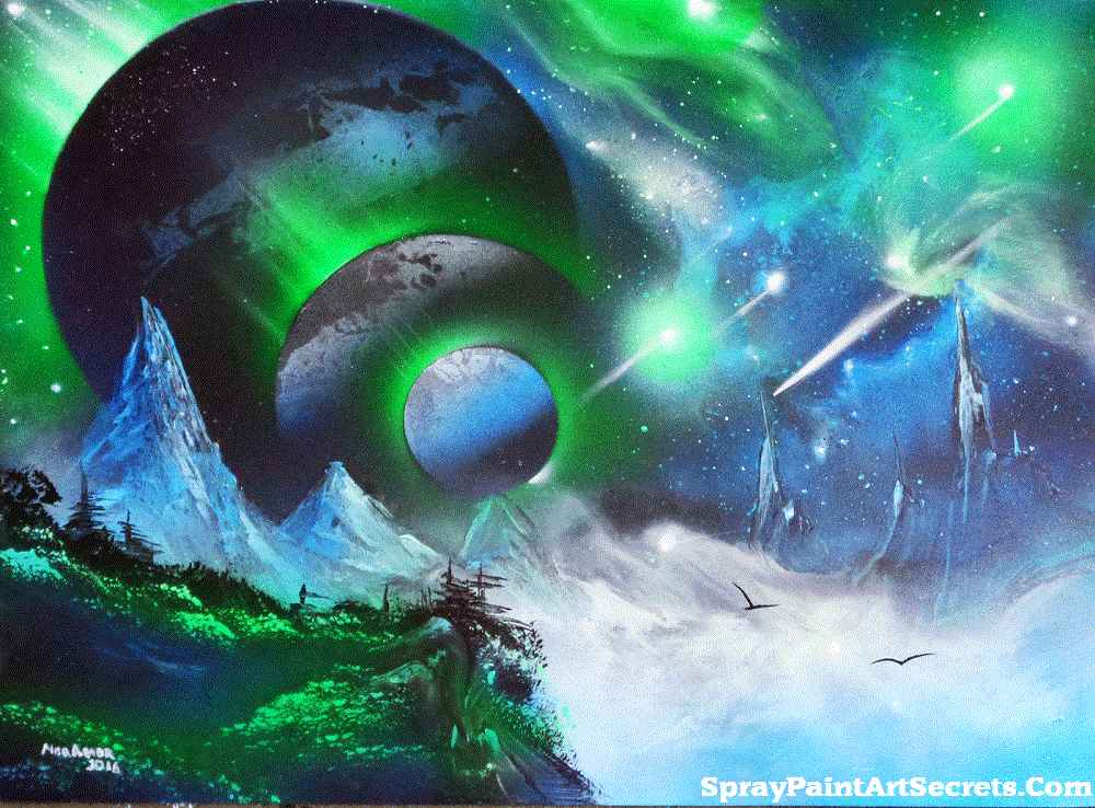 Winter Space Spray Paint Art Secrets By Alisaamor On Deviantart Winter Space Spray Paint Art Secrets By Alisaamor On Deviantart