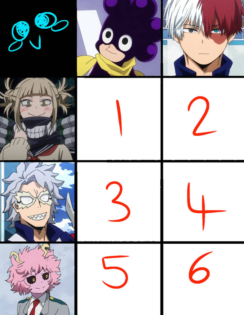 MHA Random Character Grid OTA CLOSED by Ur4niumPineapple on DeviantArt