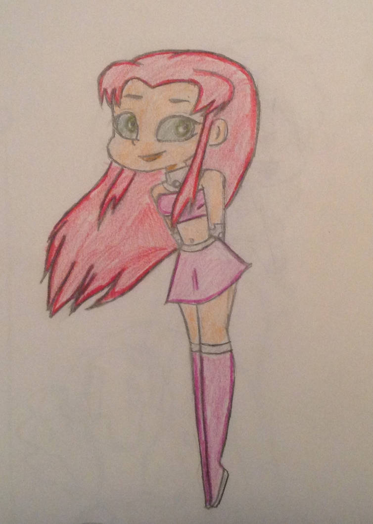 Starfire Simple Starfire by SomeThingSimple129 on DeviantArt