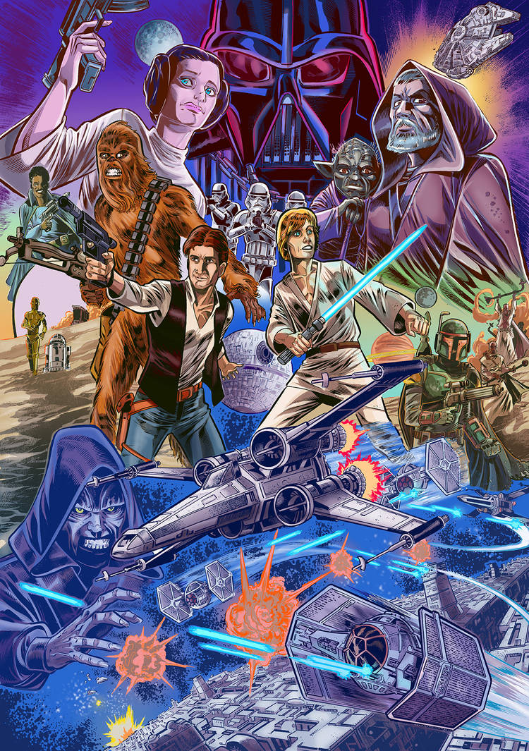 Net Wars Arcade STAR WARS ARCADE colors final by RogerBonetMartinez on DeviantArt