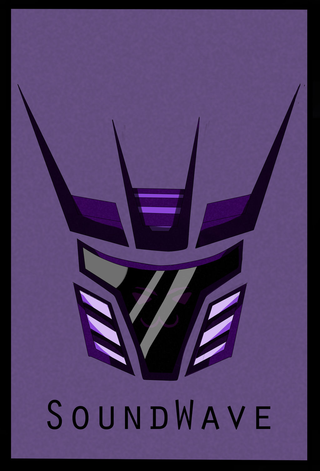 Soundwave poster by BlackDema on DeviantArt