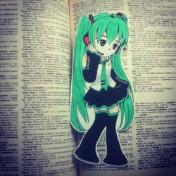 Hatsune Miku Bookmark