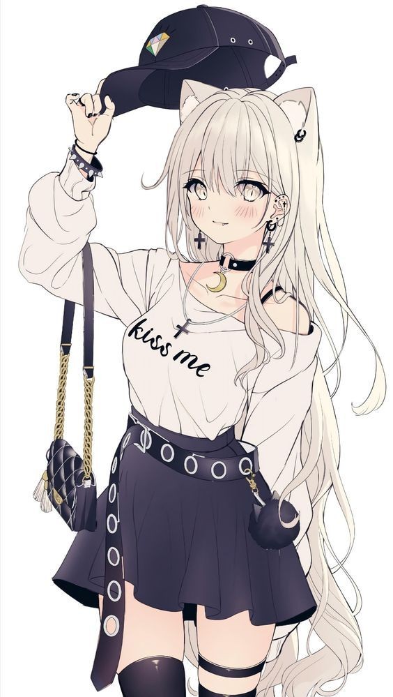 Anime cat girl by pinmanga on DeviantArt Anime cat girl by pinmanga on DeviantArt