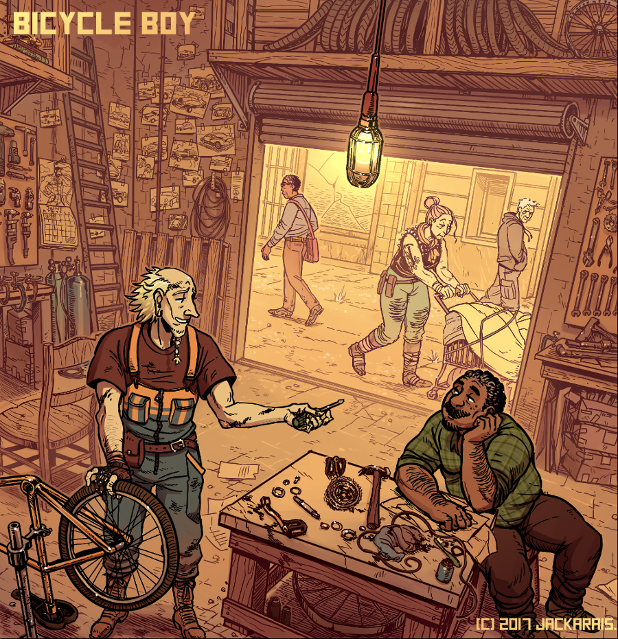 Bicycle Boy CH5 Cover