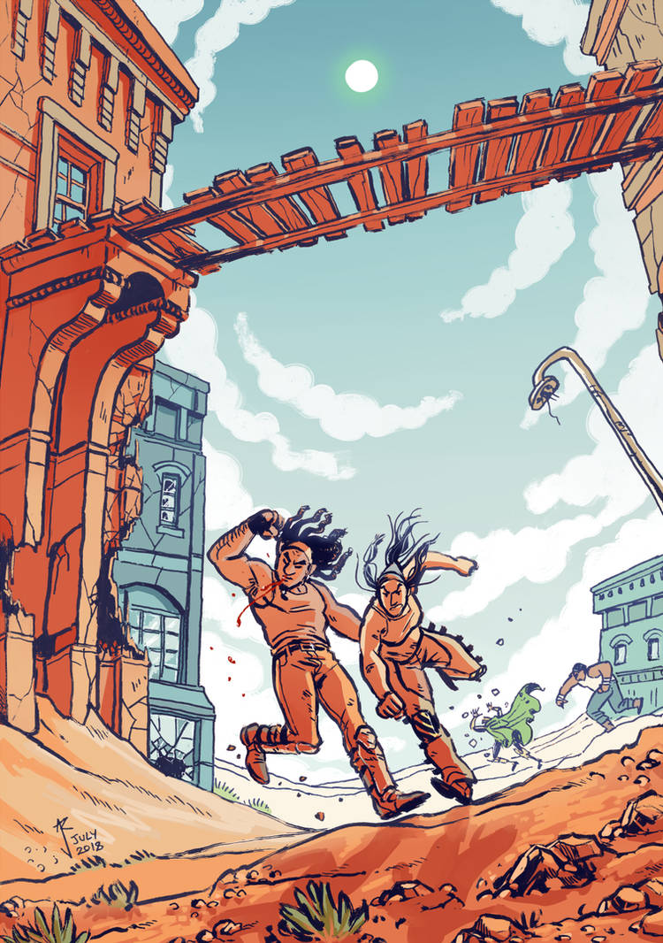 DARLA AND MACHK GET BEAT UP by Jackarais