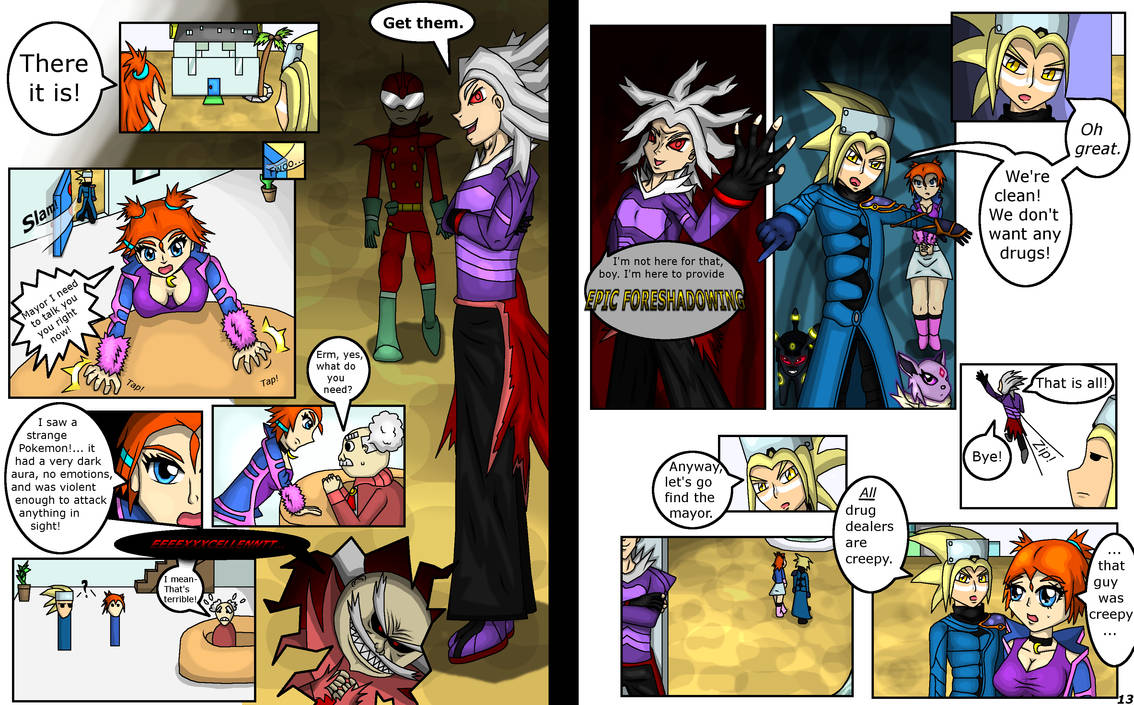 Colosseum: Dispel the Shadows 13-14 by Kimimaro11 on DeviantArt