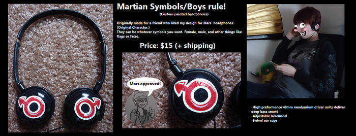 Martian-Boys Rule Headphones