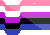 Genderfluid Pixel Flag (F2U)