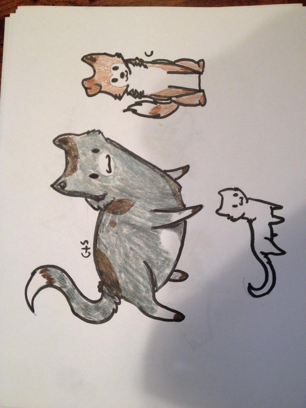 Commission chibi examples by kazmir2 on DeviantArt