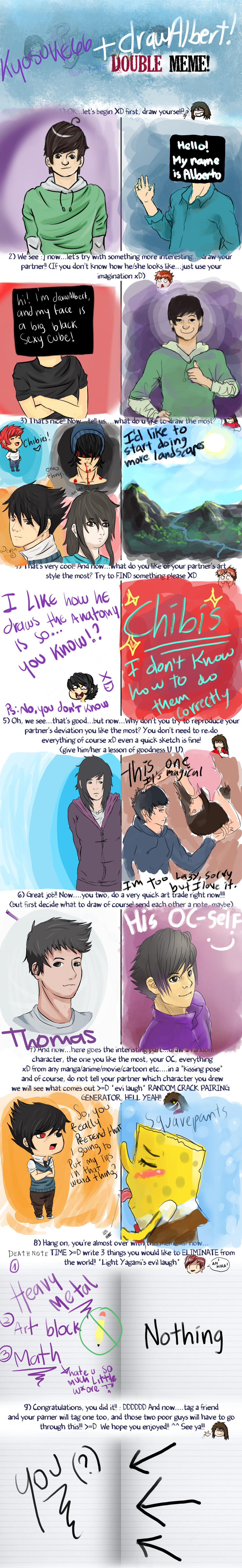 Double meme by drawAlbert on DeviantArt