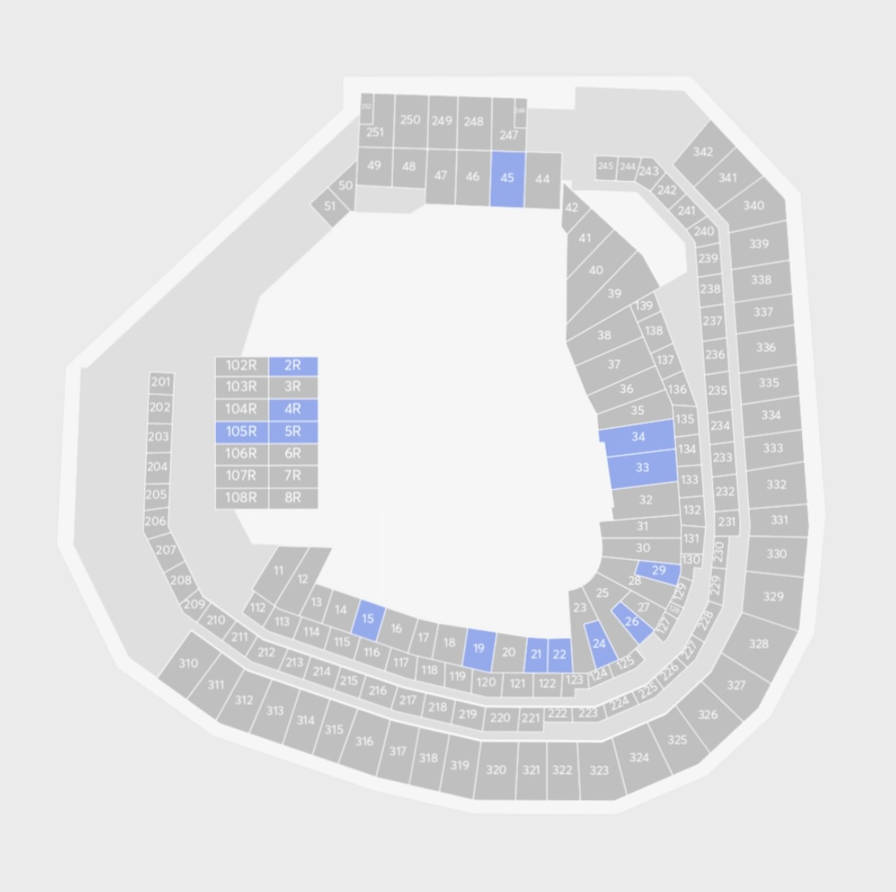 Choctaw Stadium Seating Chart by shopthetrolls on DeviantArt