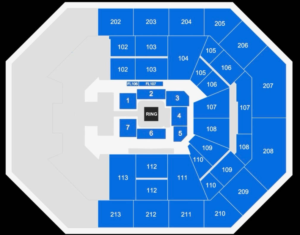 WWE Matthew Knight Arena Seating Chart Concept by shopthetrolls on