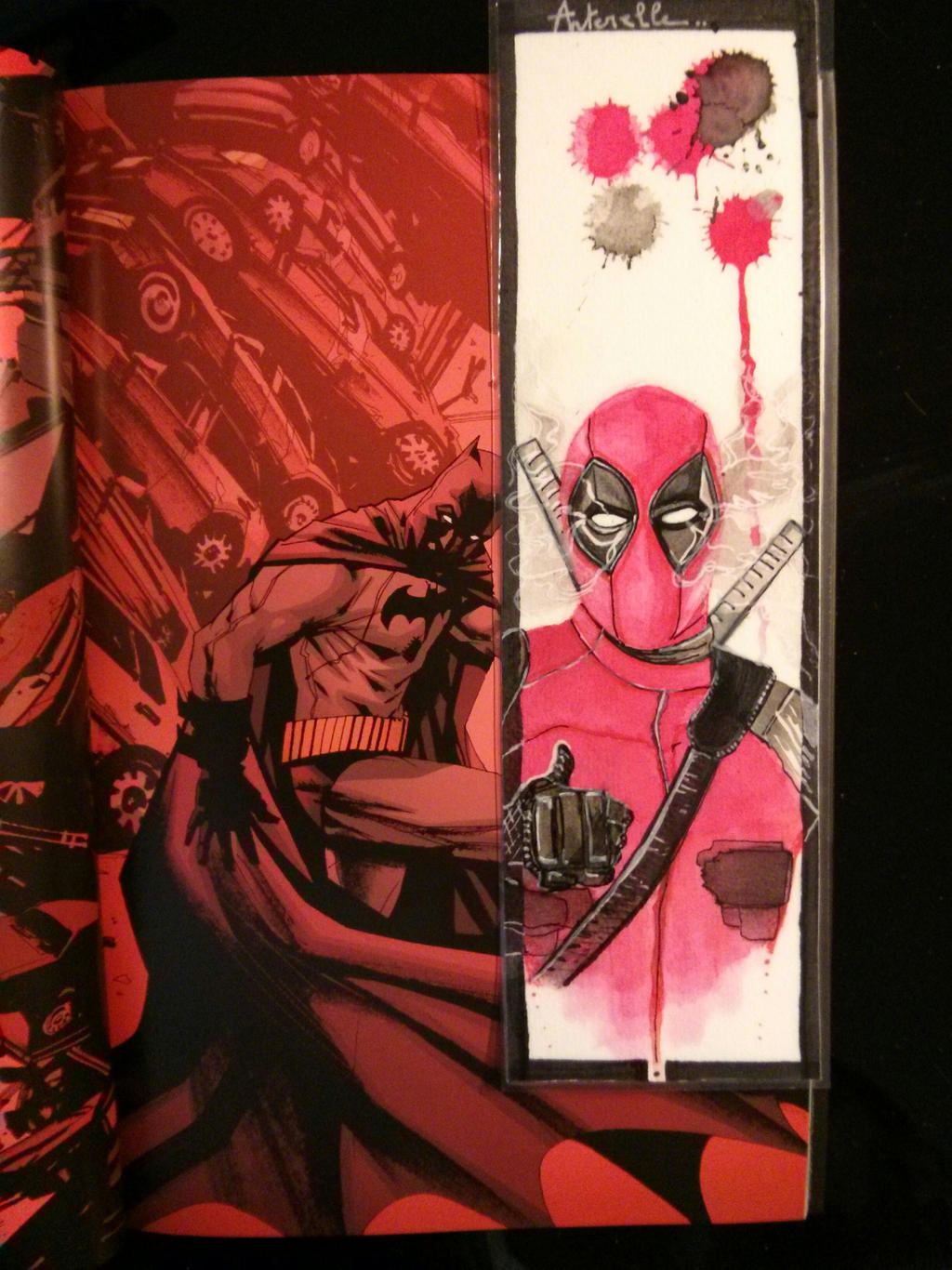 Deadpool Bookmark By Arterelle On DeviantArt