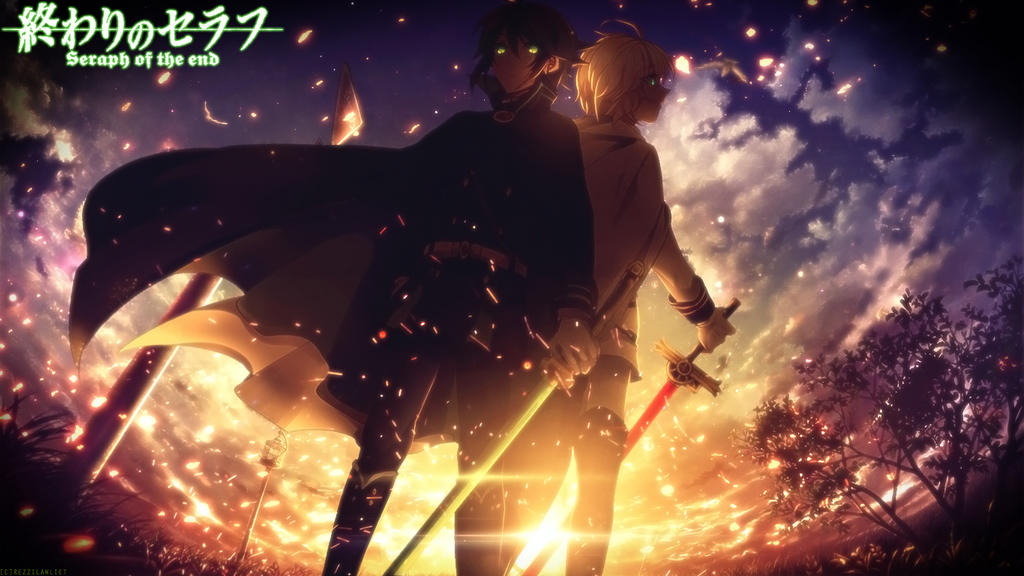 Yuu X Mika Owari No Seraph Wallpaper By Rezzilawliet On Deviantart Yuu X Mika Owari No Seraph Wallpaper By Rezzilawliet On Deviantart