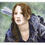 Hunger Games Katniss Sketch Card