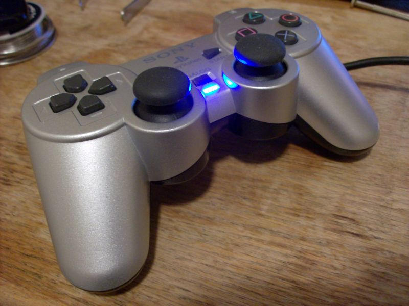 My old PS2 controller mod by spiderkid321 on DeviantArt