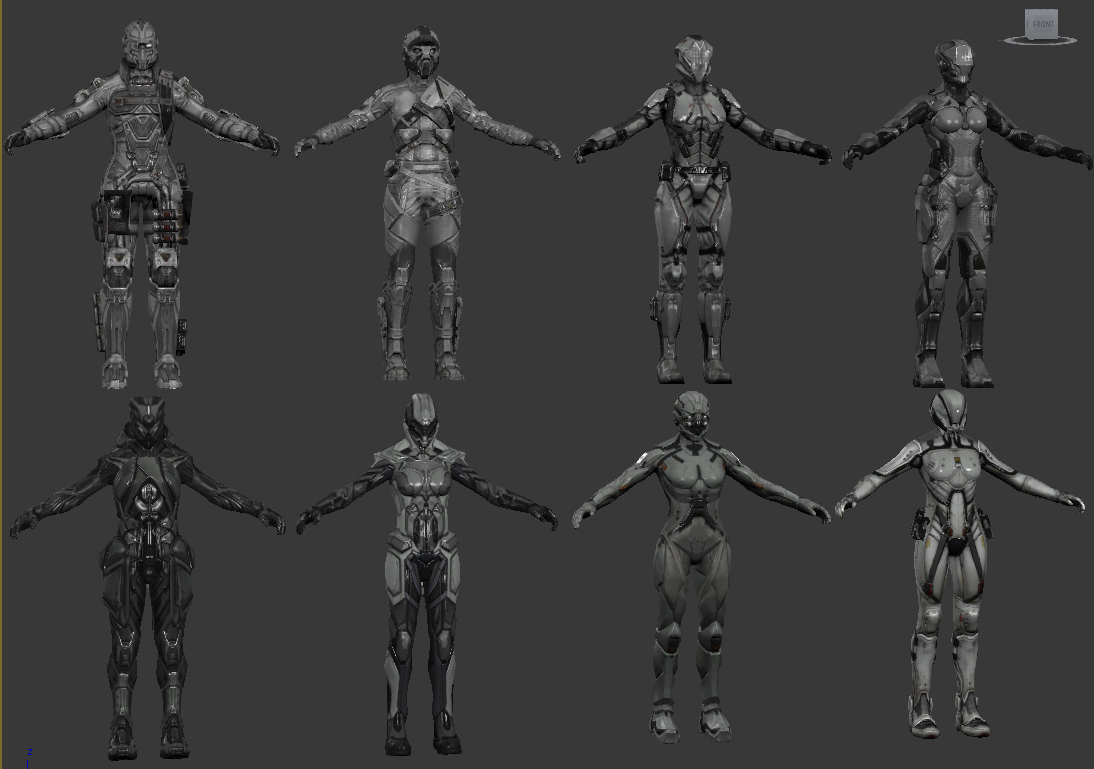 DUST 514 - Female Drop Suits