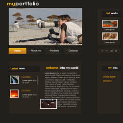 Portfolio layout